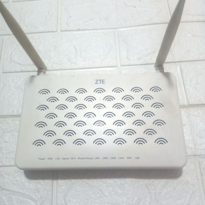 ONT ROUTER ZTE F609 V1