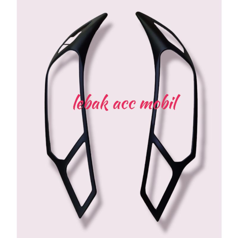 garnis lampu depan mobil honda grand jazz warna hitam