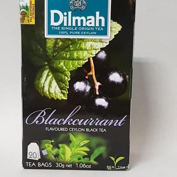 

FLASH SALE DILMAH Blackcurrant Flavoured Ceylon Black Tea 20 bags 30 gr grosir