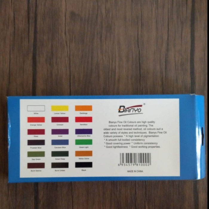 

Kusus Hari Ini Cat Minyak Oil 12 Fine Colour Hemat