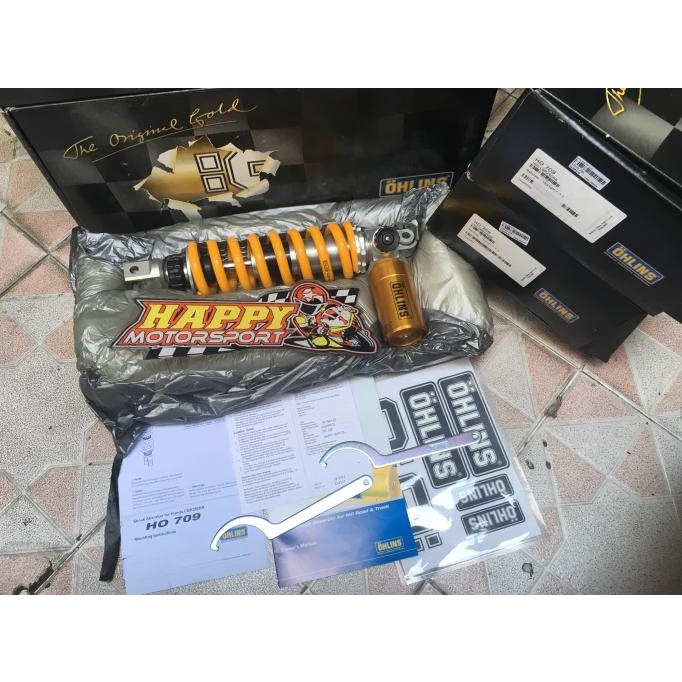 PRODUK- MONOSHOK SHOK BELAKANG OHLINS TABUNG TTX HO709 HONDA NEW CBR250 RR 3TH .