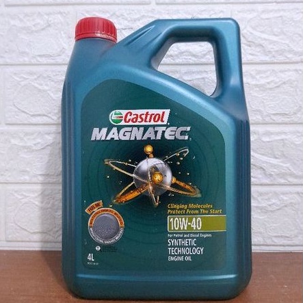 Jual Castrol Magnatec Sae 10w-40 Galon-isi 4 Liter Sudah Dengan Kemasan ...