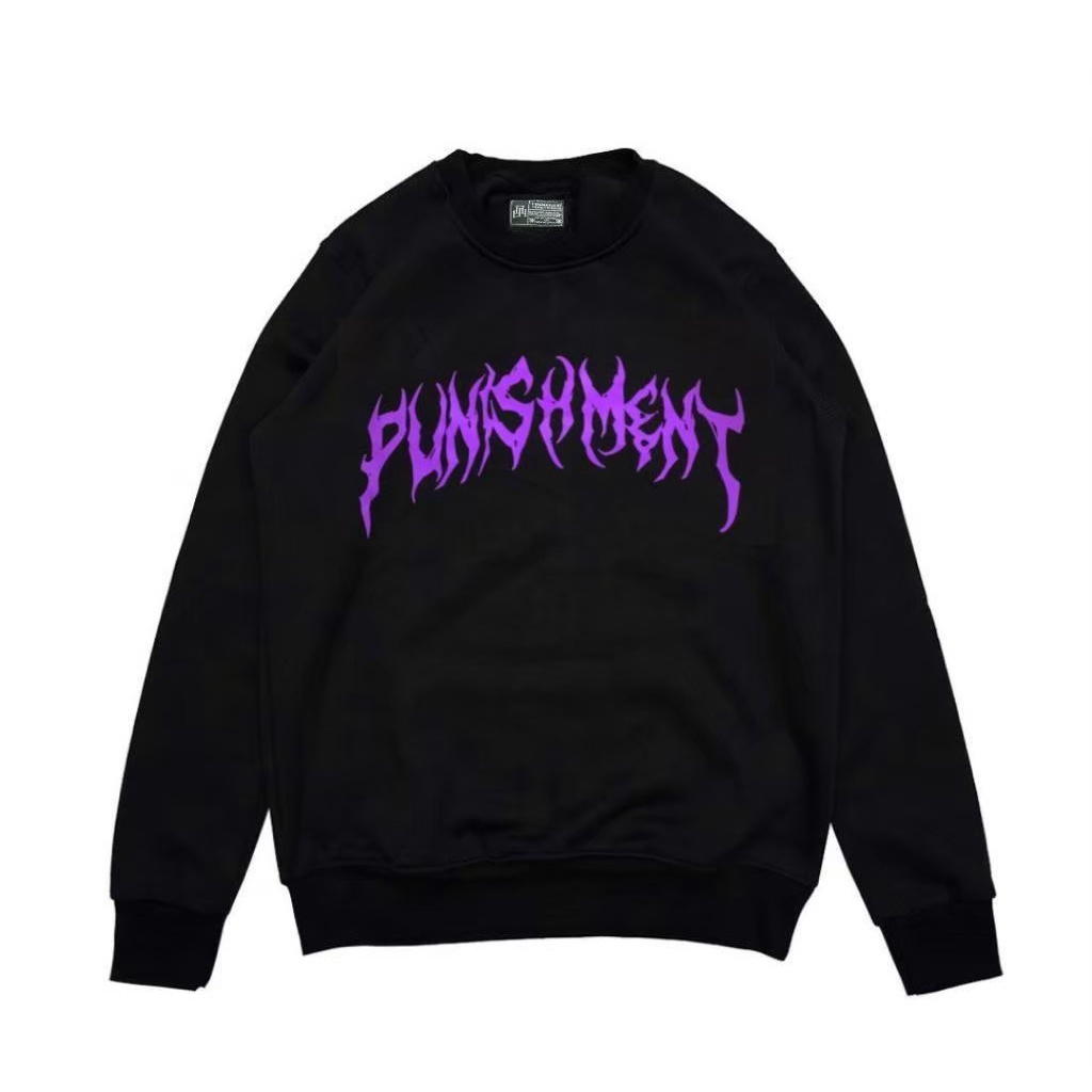 Sweater Sweatshirt Crewneck Punishment Jumper Unisex Soft Fleece Size S M L XL