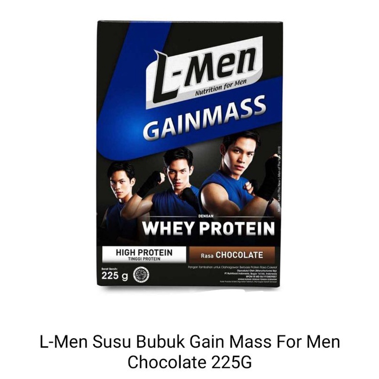 

L-Men Susu Bubuk Gain Masd For Men Chocolate 225g