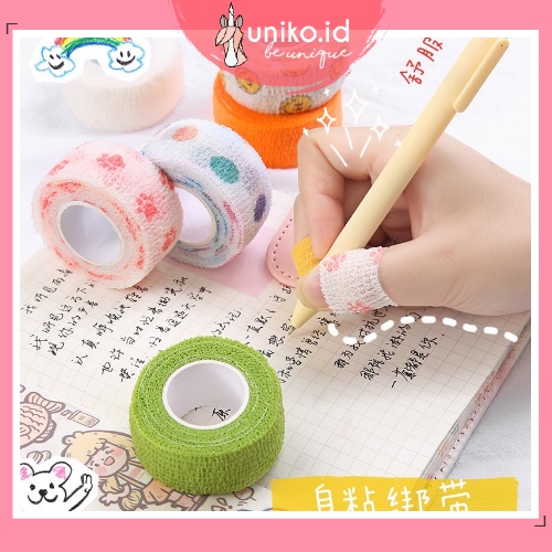 

UNIKO.ID - FINGER TAPE WRIST TAPE PROTECTIVE TAPE PELINDUNG JARI PERBAN JARI SPORT TAPE WARNA WARNI
