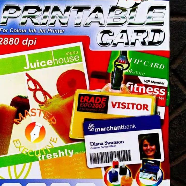 

Hot Sale BLUEPRINT Ink jet printer Printable Card 2880dpi A4 830mikron ✔