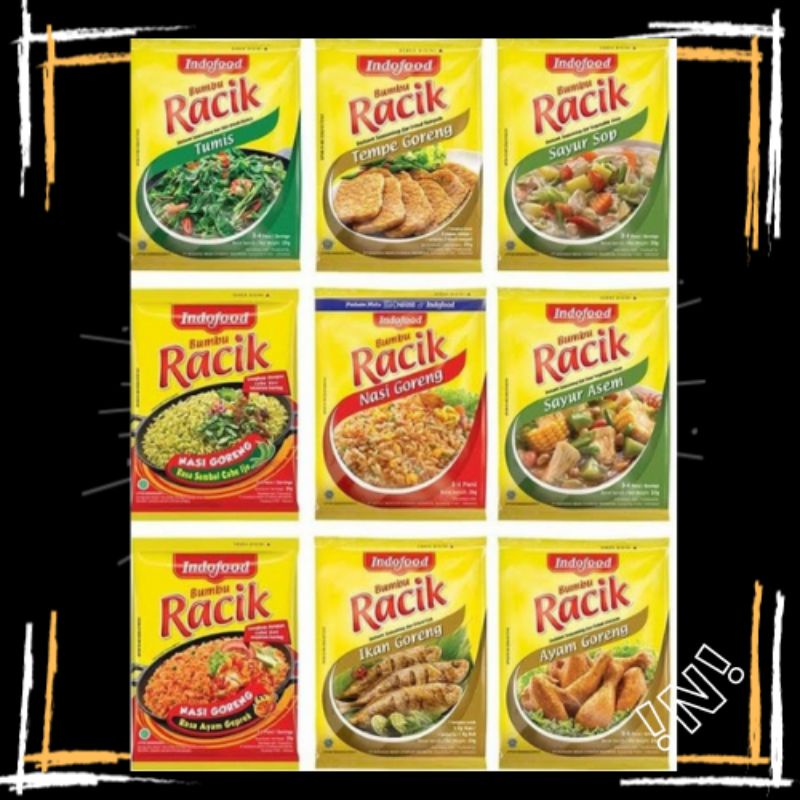 

Bumbu Racik indofood all varian