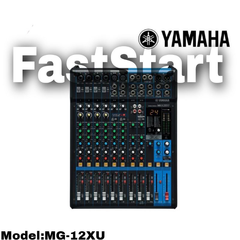 Mixer Audio Yamaha MG 12XU Original Yamaha MG 12 XU