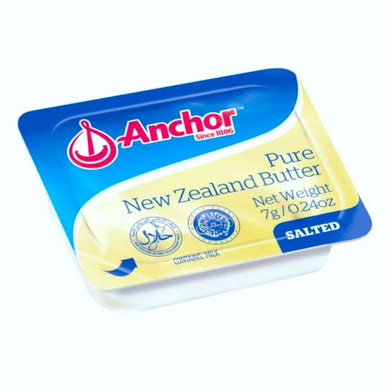 

Anchor Salted Butter - Anchor Mentega (Butter) Asli New Zealand Salted - Anchor Minidish Mentega (Butter) Salted 10 x 7g