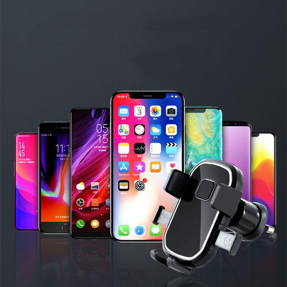 Preva Dudukan Ponsel Mobil Penyangga Bracket Stand Gravity Auto Phone Holder