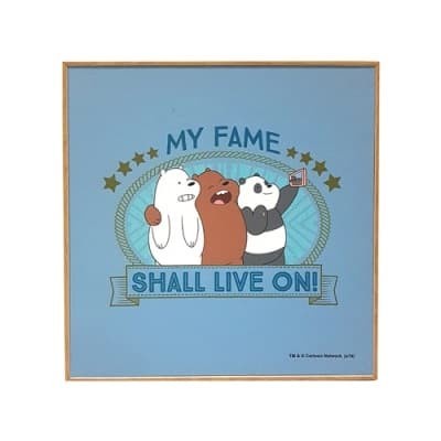 

We Bare Bears Wall Décor Canvas 30x30cm (Fame)