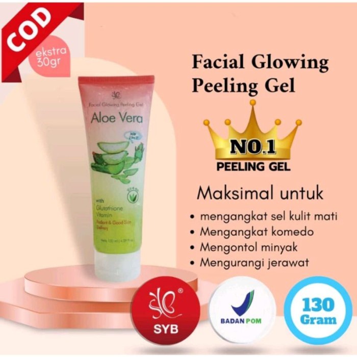 {READY STOCK} SYB Facial Glowing Peeling Gel Aloe Vera