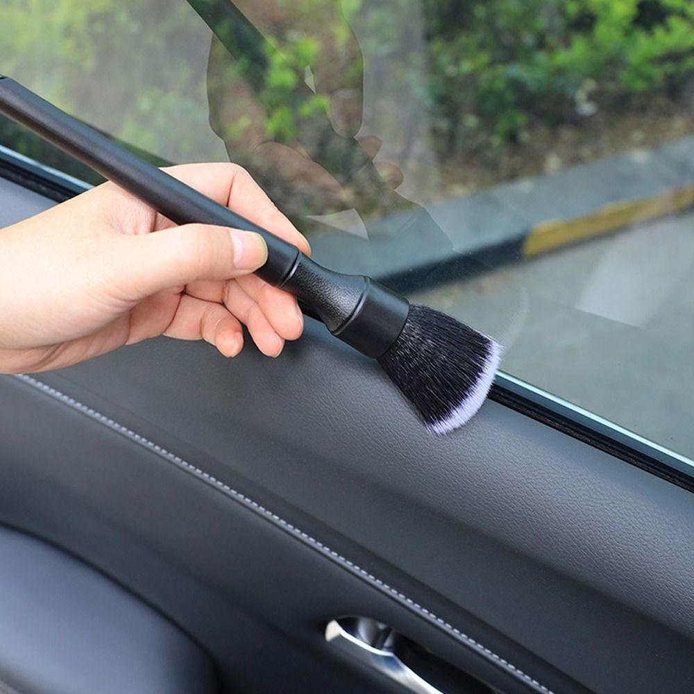 LANFY Sikat Detail Interior Mobil Kualitas Tinggi Awet Lembut Kendaraan Penghilang Debu Sintetis Celah Outlet Udara Gap Duster Detailing Brush