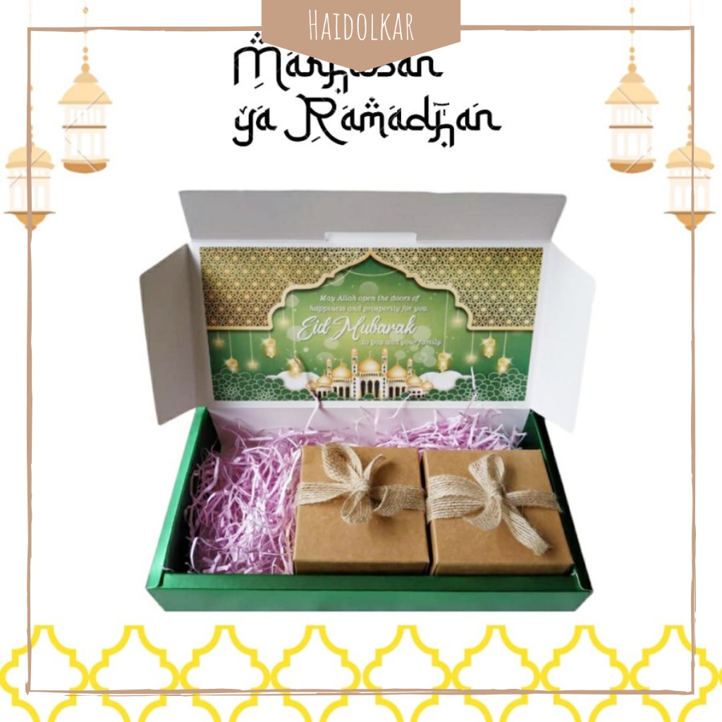 

kotak idul Fitri box hampers lebaran kotak kue ramadhan kotak kue kering vintage tebal
