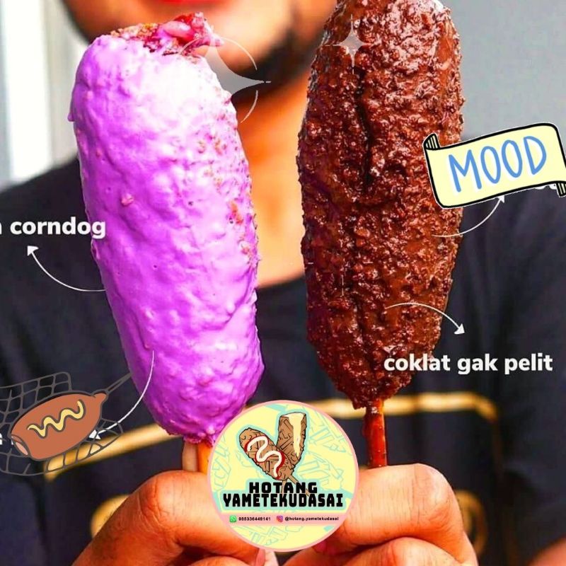 

Corndog Full Mozarella/keju/moza/corndog/streetfood/korean street food