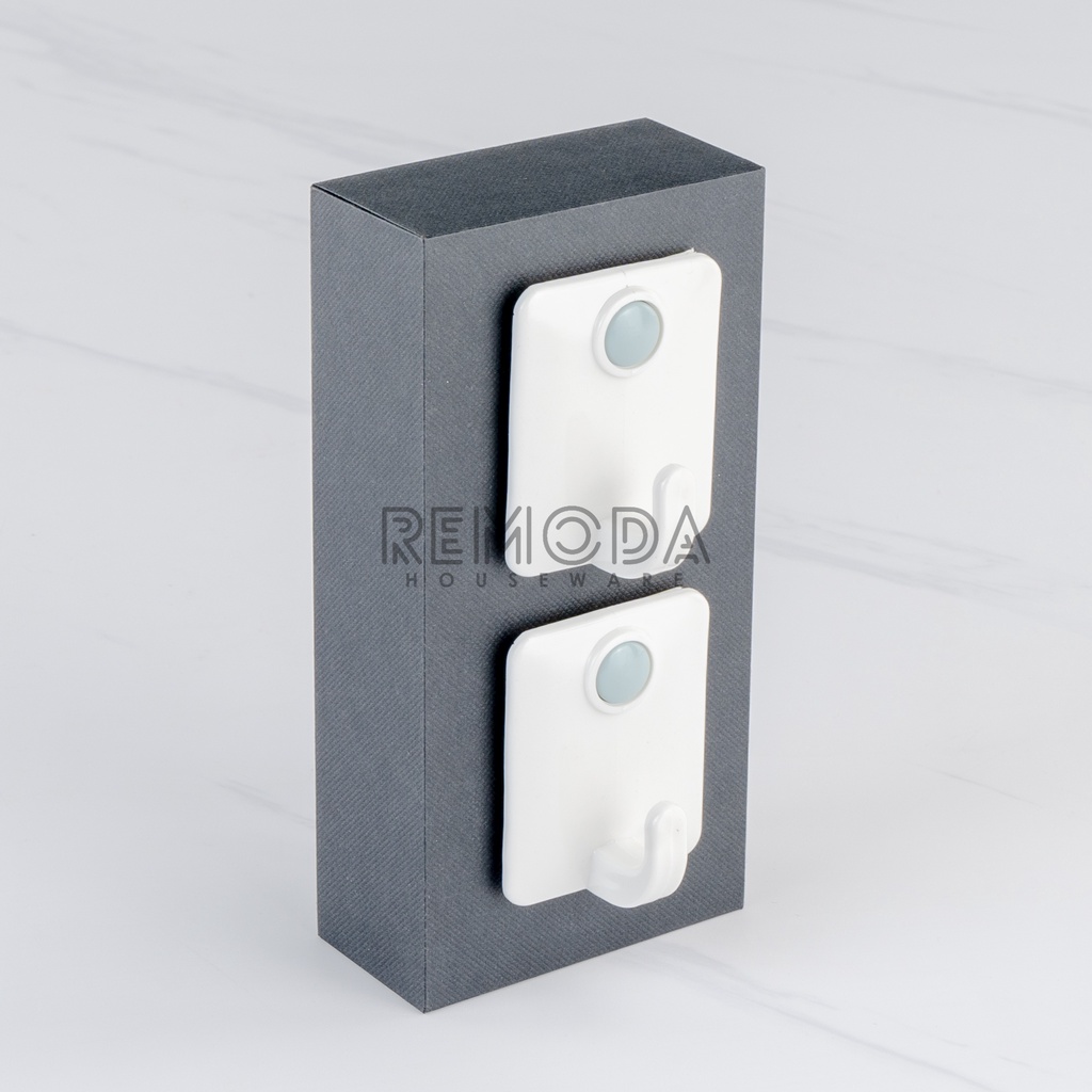 [Remoda] Hook/Gantungan Tempel isi 3 Pcs