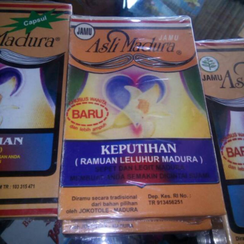 jamu keputihan asli madura jamu