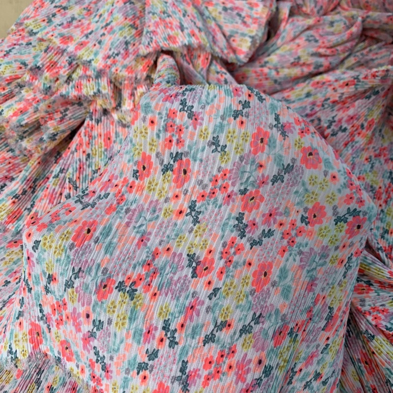 BEST SELLER | kain -kain ceruty -kain zara -kain motif -ceruty -gamis -blouse -plisket motif outer -