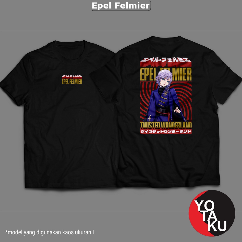 Kaos Twisted Wonderland Pomifiore Lengan Panjang & Pendek Epel Felmier YOTAKUSHOP