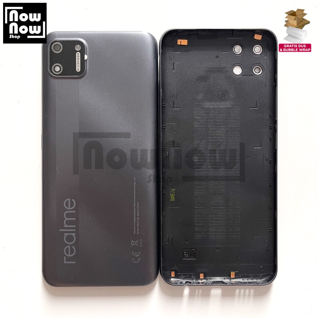 Backdoor Tutup Belakang Baterai Backcover Realme C11 RMX2185 2020 Back Casing Housing Cover Belakang