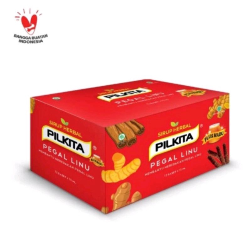 pilkita Sirup Pegal linu 12sachet