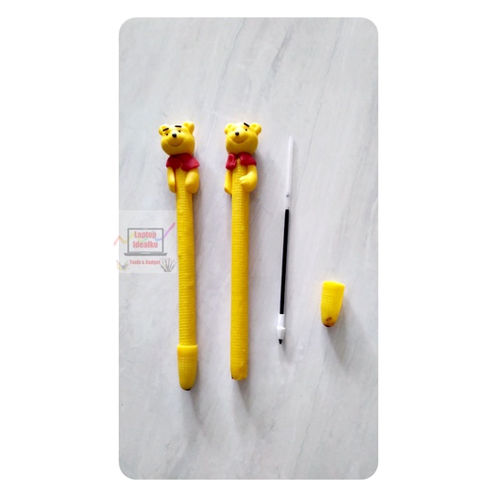 

Pulpen kartun isi bisa di ganti-Teddy bear