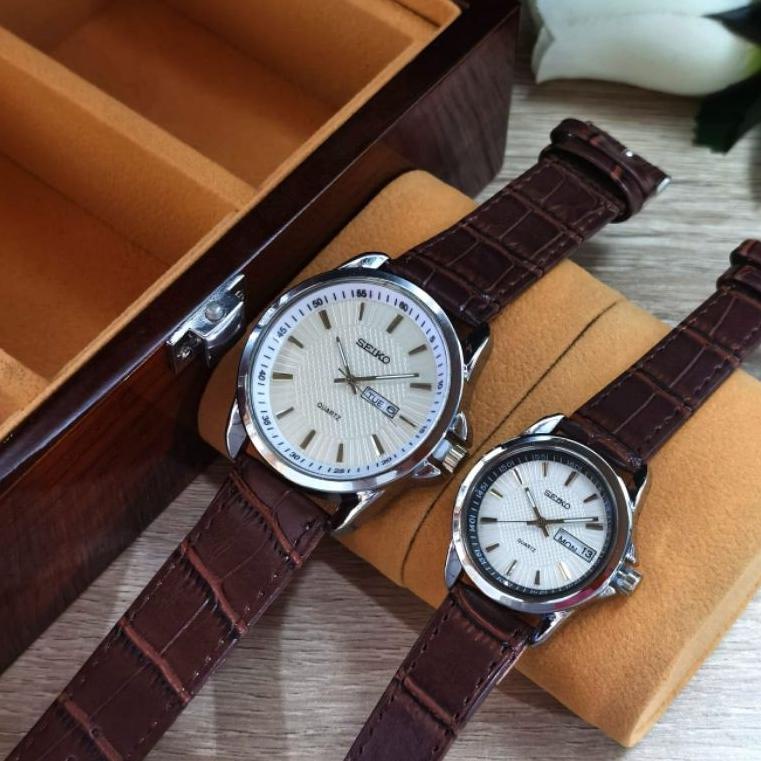 Jam tangan outlet couple seiko original