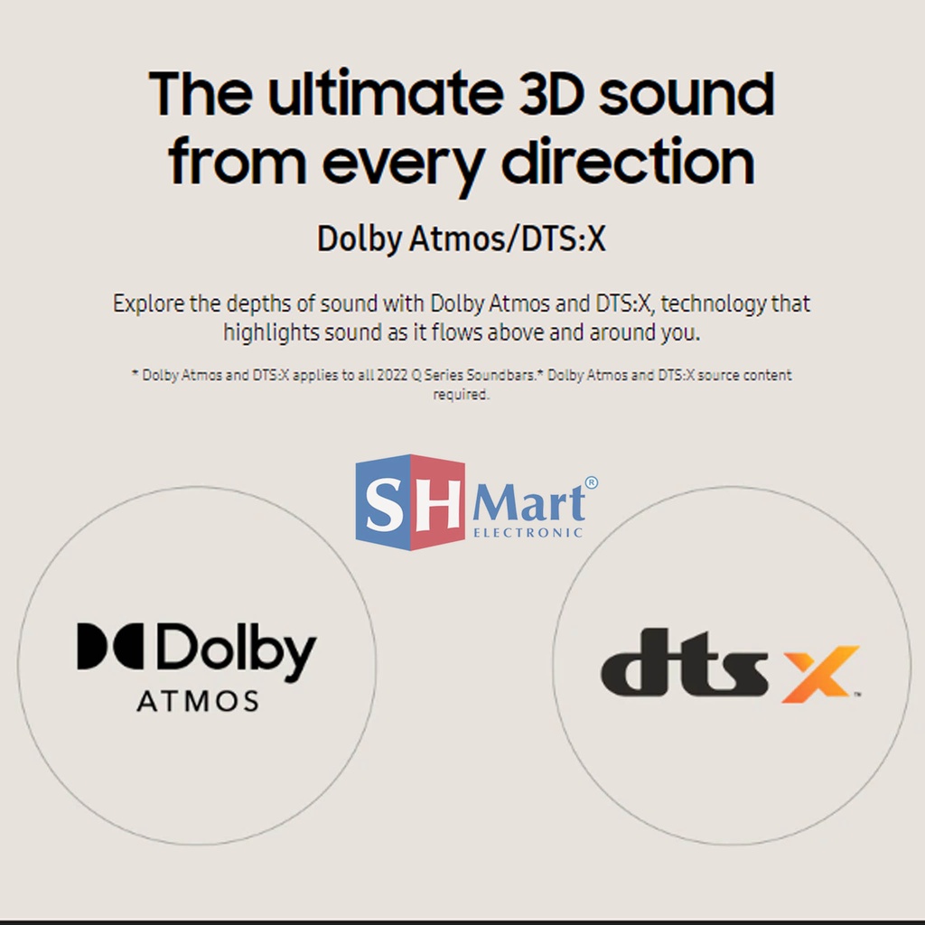 SOUNDBAR SAMSUNG 9.1.4 CH WIRELESS DOLBY ATMOS I HWQ930B GARANSI RESMI