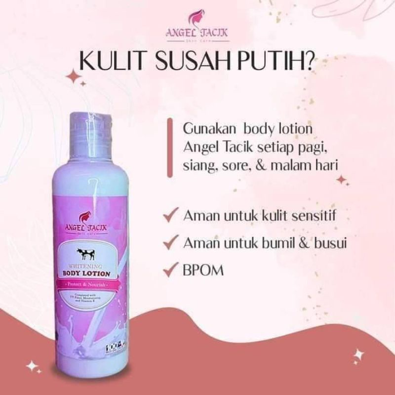 Jual ANGEL TACIK WHITENING BODY LOTION ( ORIGINAL) Shopee Indonesia