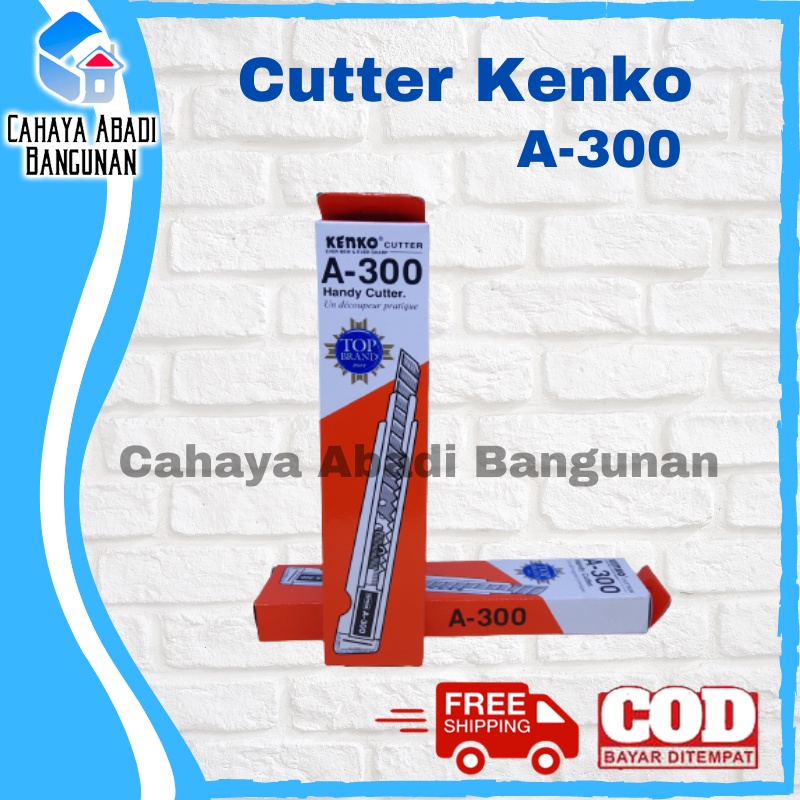 Pisau Cutter A-300 Kenko / a300 / A 300 Kenko