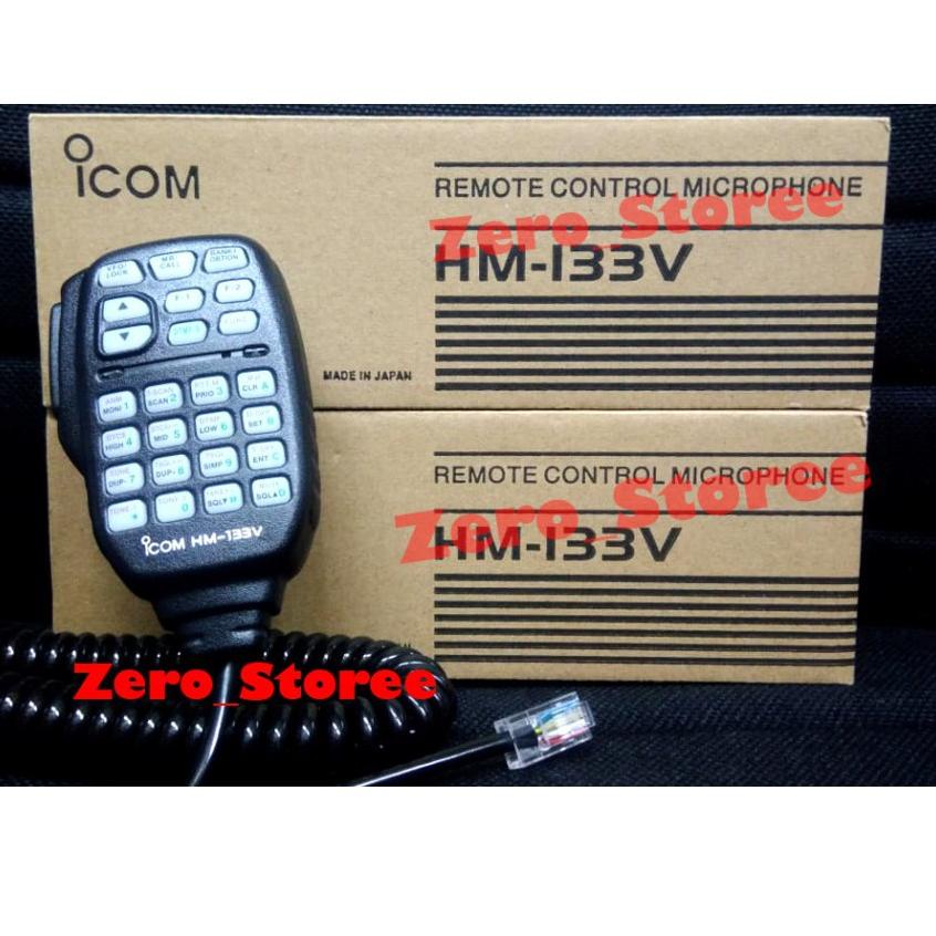 Viral HM133 Mig ICOM HM-133 HM133 HM133V EXTRA MIC ICOM 2300 IC 2200 V8000 IC207 IC208 Mik Handmic H