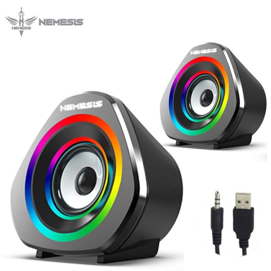 Speaker Gaming Stereo RGB NYK SPN-08 Falcon NEW