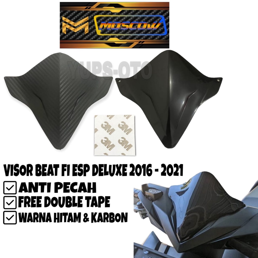 Jual Visor Beat Fi 2016 2021 Moscow Presisi Dan Anti Pecah Windshield Beat Visor Beat Honda Beat 1009