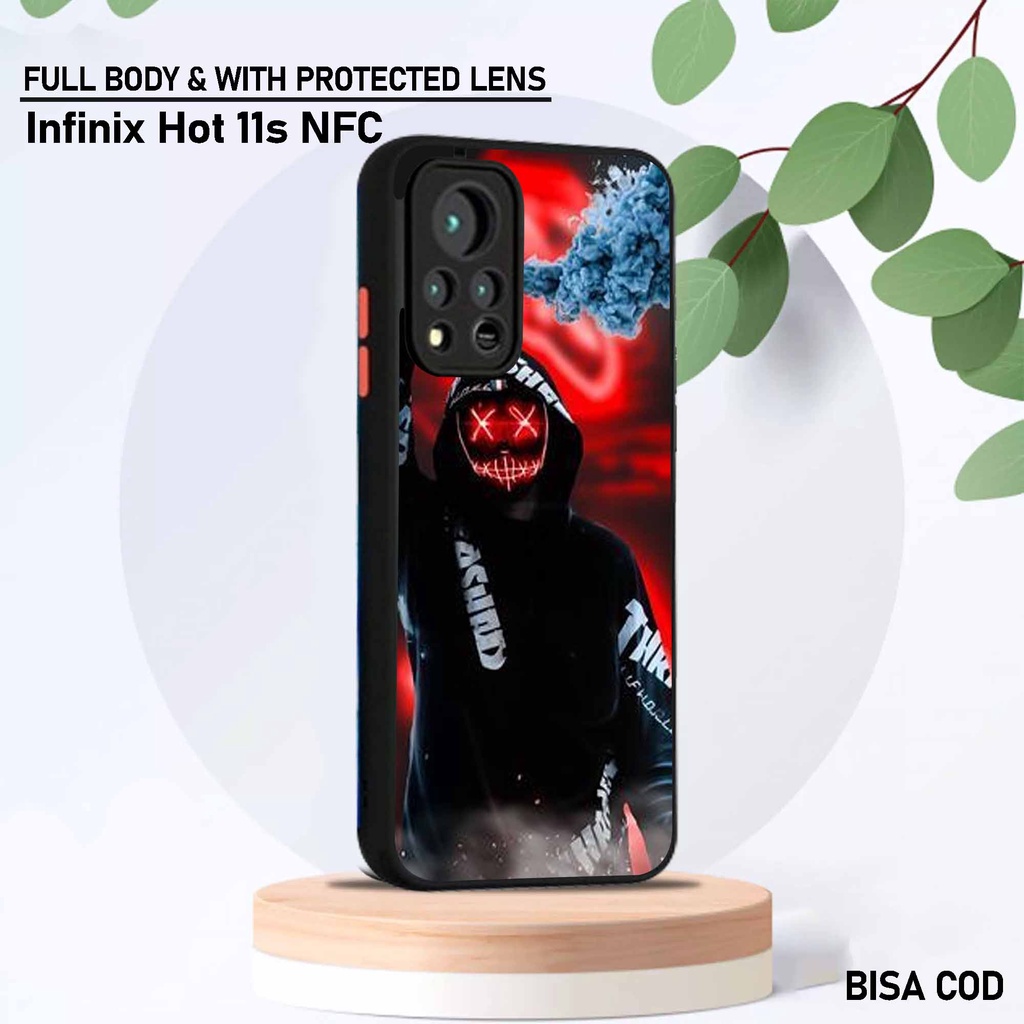 Softcase Dove Infinix Hot 11s Nfc - Motif [ Mancase Mrshmlw2 ] - Silikon Protec camera Infinix Hot 1