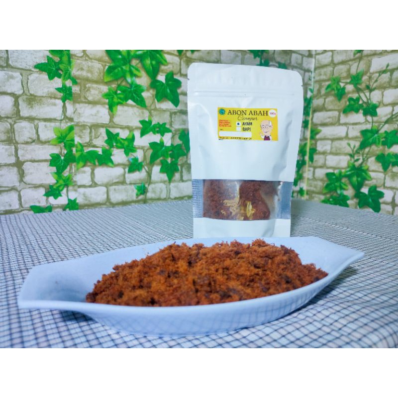 

ABON AYAM ABAH [100% DAGING ASLI TANPA CAMPURAN]