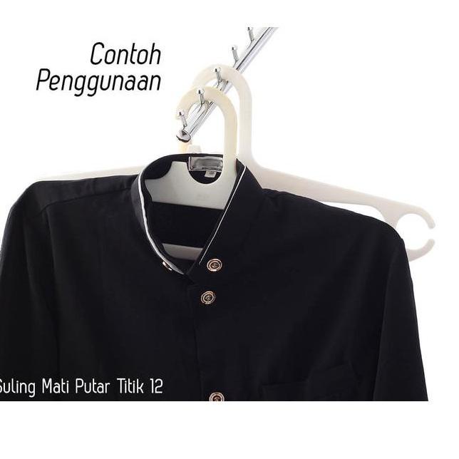Chekout HANGER SULING gantungan baju dinding seruling 12 titik paku lurus display butik distro