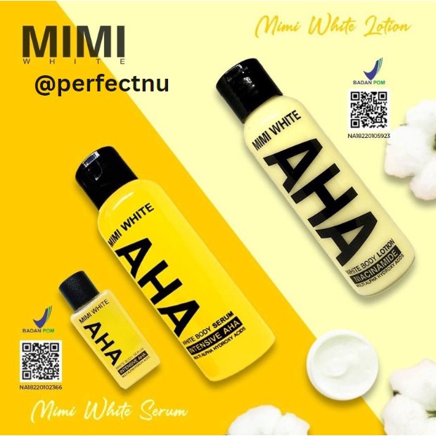 SERUM /LOTION MIMI WHITE AHA ORIGINAL BPOM