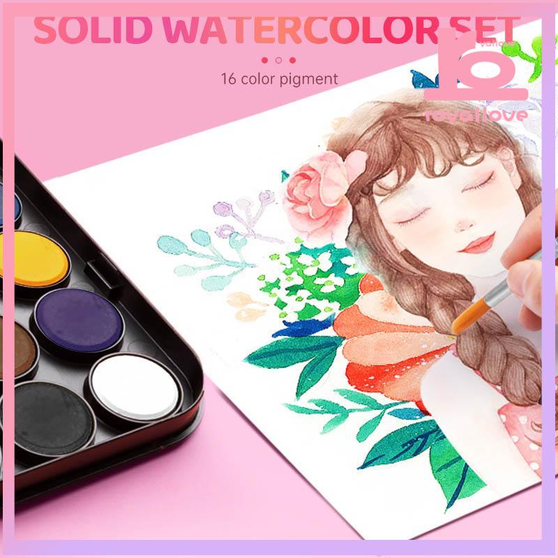 

CODCat Air Watercolor set Alat Cat Air Set 18 Warna-love