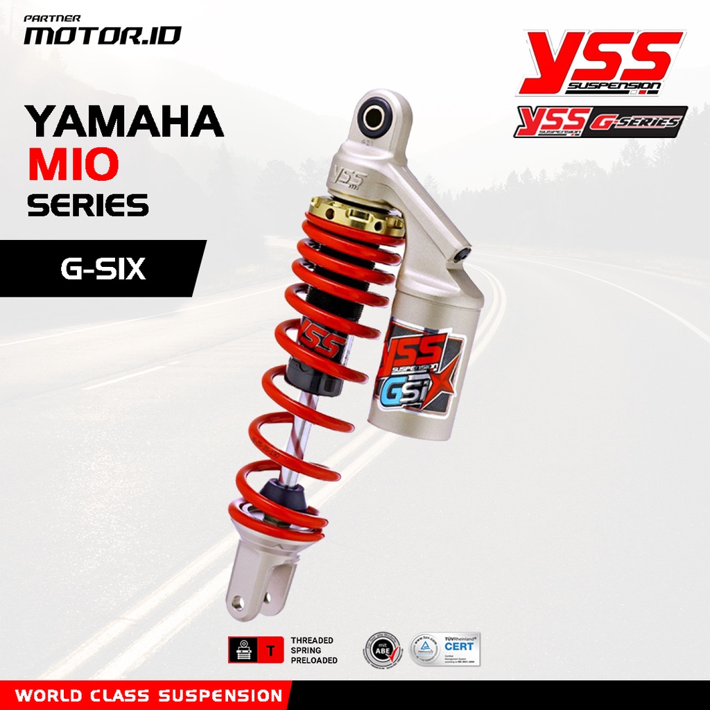 SHOCK BELAKANG YAMAHA MIO MIO J X-RIDE MIO M3 MIO GEAR YSS G-SIX SERIES