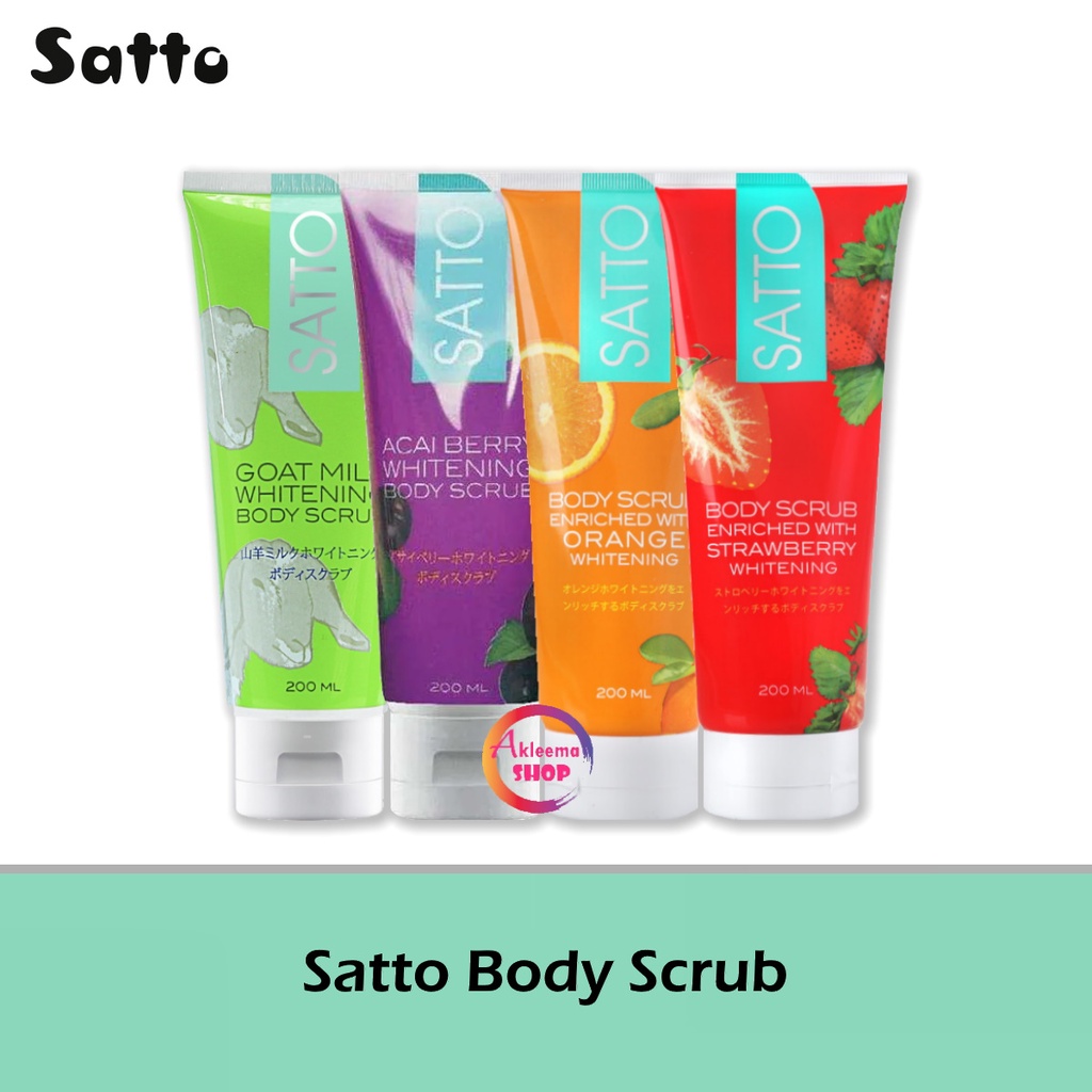 Satto Body Scrub 200ml