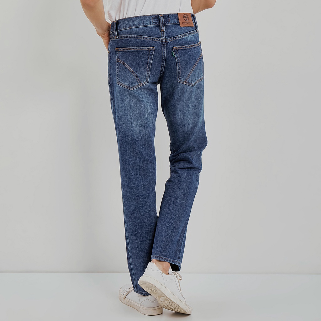 Pluviophile - Wisker Jeans Denim Basic reguler - Bluewashed