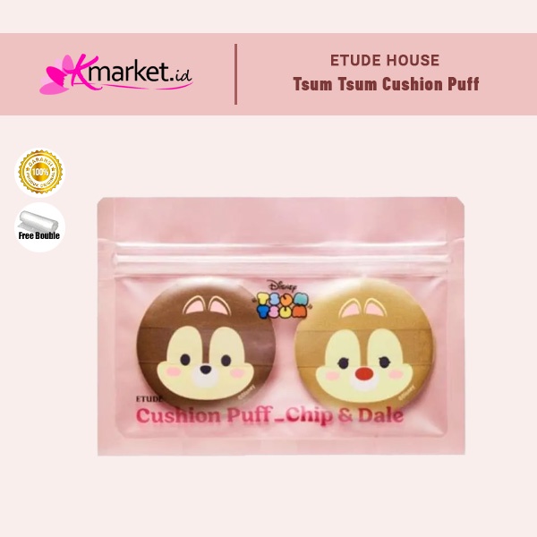 Etude House Tsum Tsum Cushion Puff (2PCS)