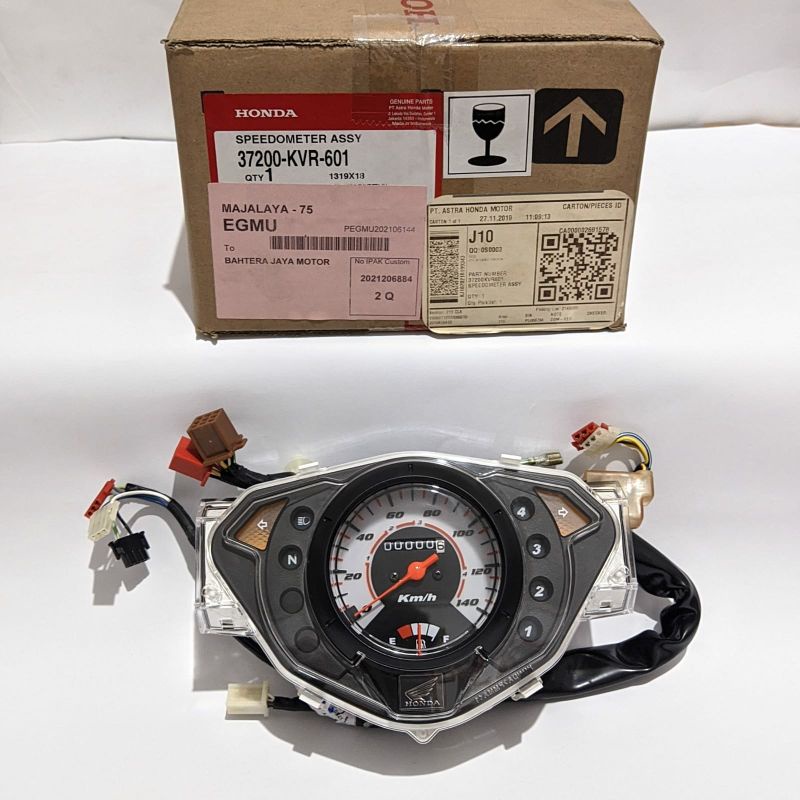 SPEEDOMETER ASSY SPIDOMETER HONDA REVO 100 KARBURATOR 37200KVR601 ORI AHM