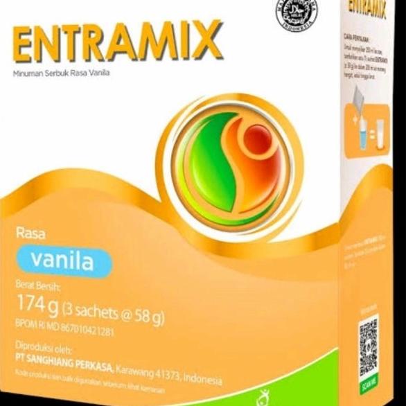 

[ COD ] Susu Entramix Vanilla Coklat 185 gram / 185gr