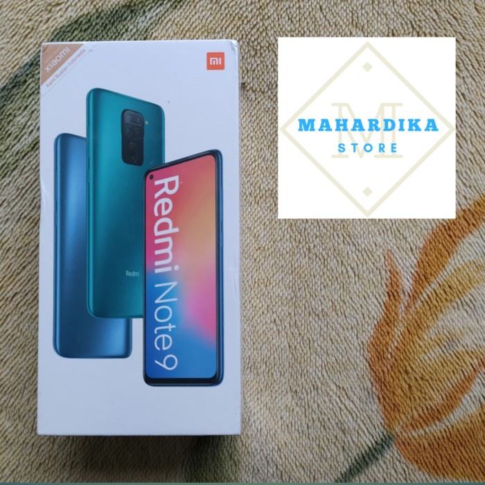 XIAOMI REDMI NOTE 9 RAM 6/128 GARANSI RESMI XIAOMI