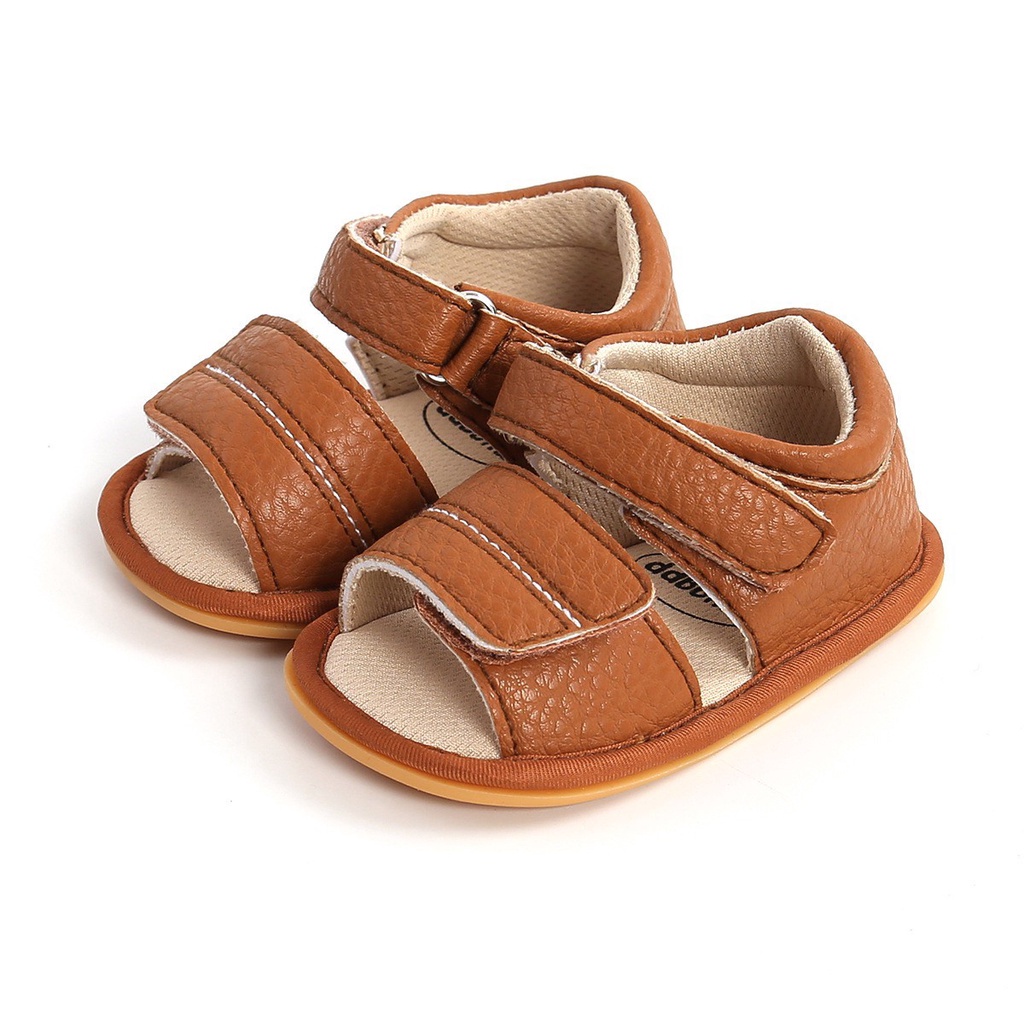 0-18m SEPATU BAYI ANAK SHOES UNISEX LAKI LAKI CASUAL GAUL RMRS RW BROWN