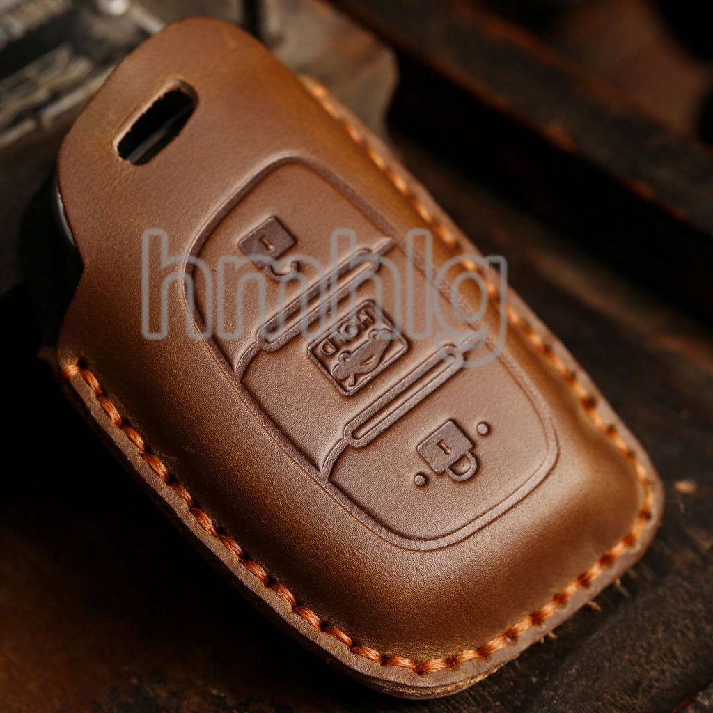 (Hyundai Ix25 IX35 i10 i25 i30 i40 Elantra Verna Mistra Xcent Kunci Mobil Keyless Bahan Kulit