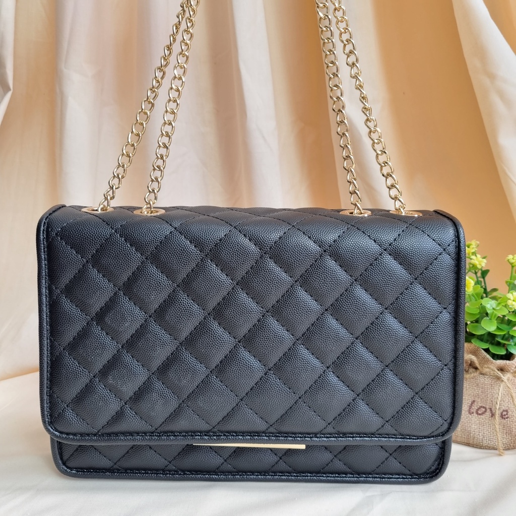 TAS CK WANITA QUILTED SHOULDER BAG BIG SIZE