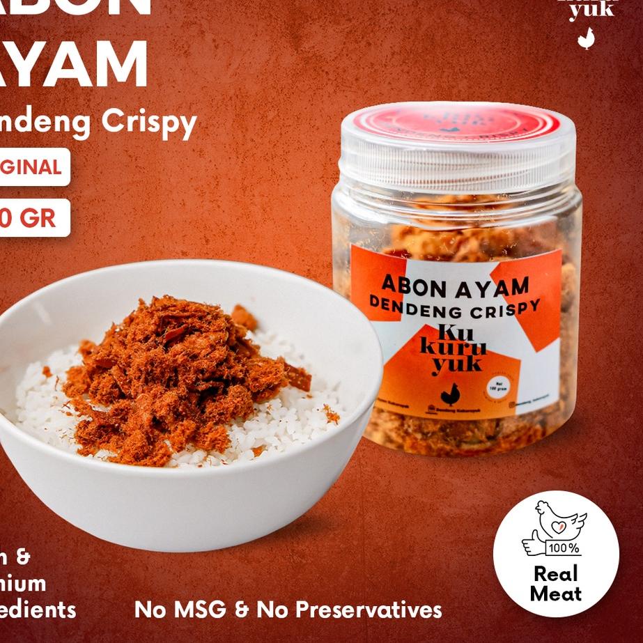 

KODEBb0B5--Dendeng kukuruyuk - Abon dendeng ayam crispy 100gr