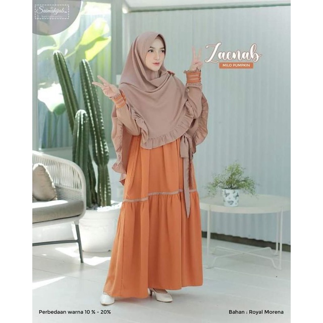 Zaenab syar'i by Saima hijab